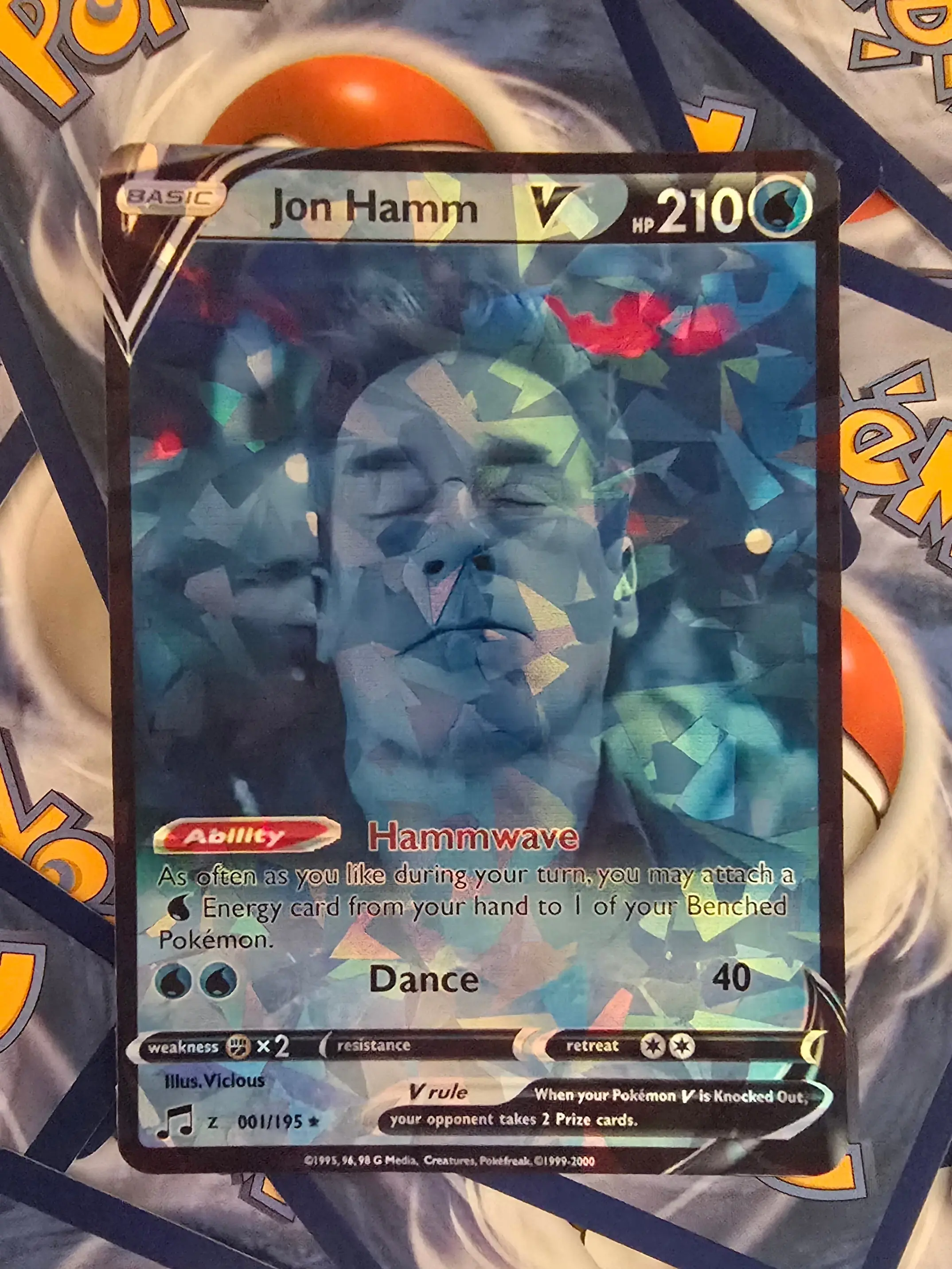 Jon Hamm Dancing Meme Pokemon Card