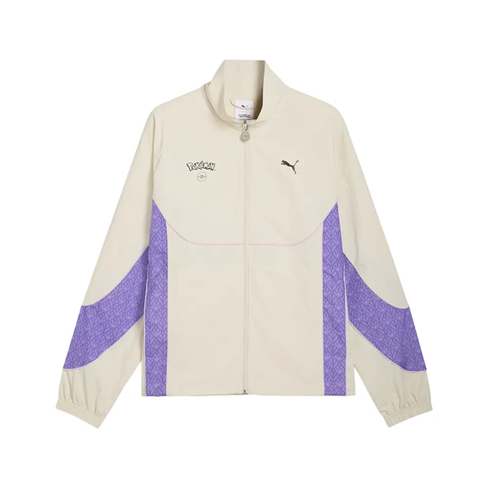 PUMA Mens X Pokémon Pumatech-X  Athletic Outerwear Casual - Off White