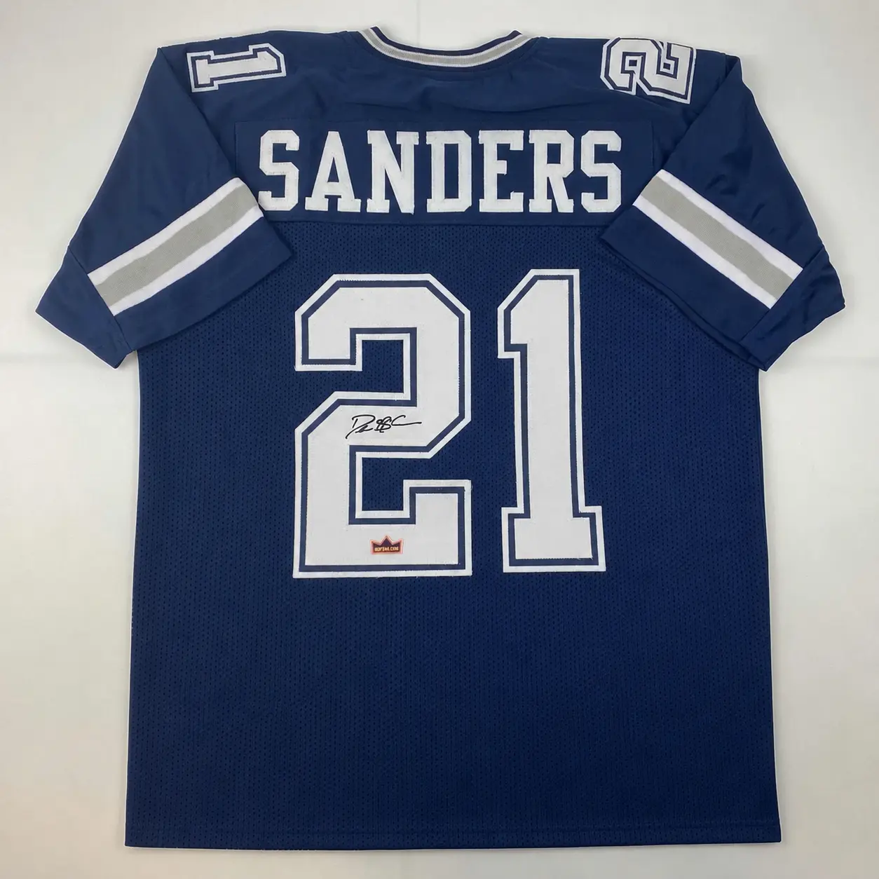 Autographed Football Jersey Number 21 Vintage Style Sports Fan Replica Shirt