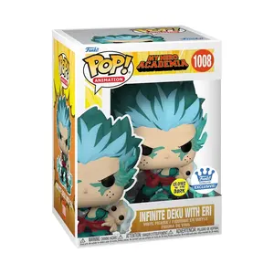 Funko POP! Animation: My Hero Acadamia - Infinite Deku with Eri [Glows in the Dark] Funko Shop Exclusive