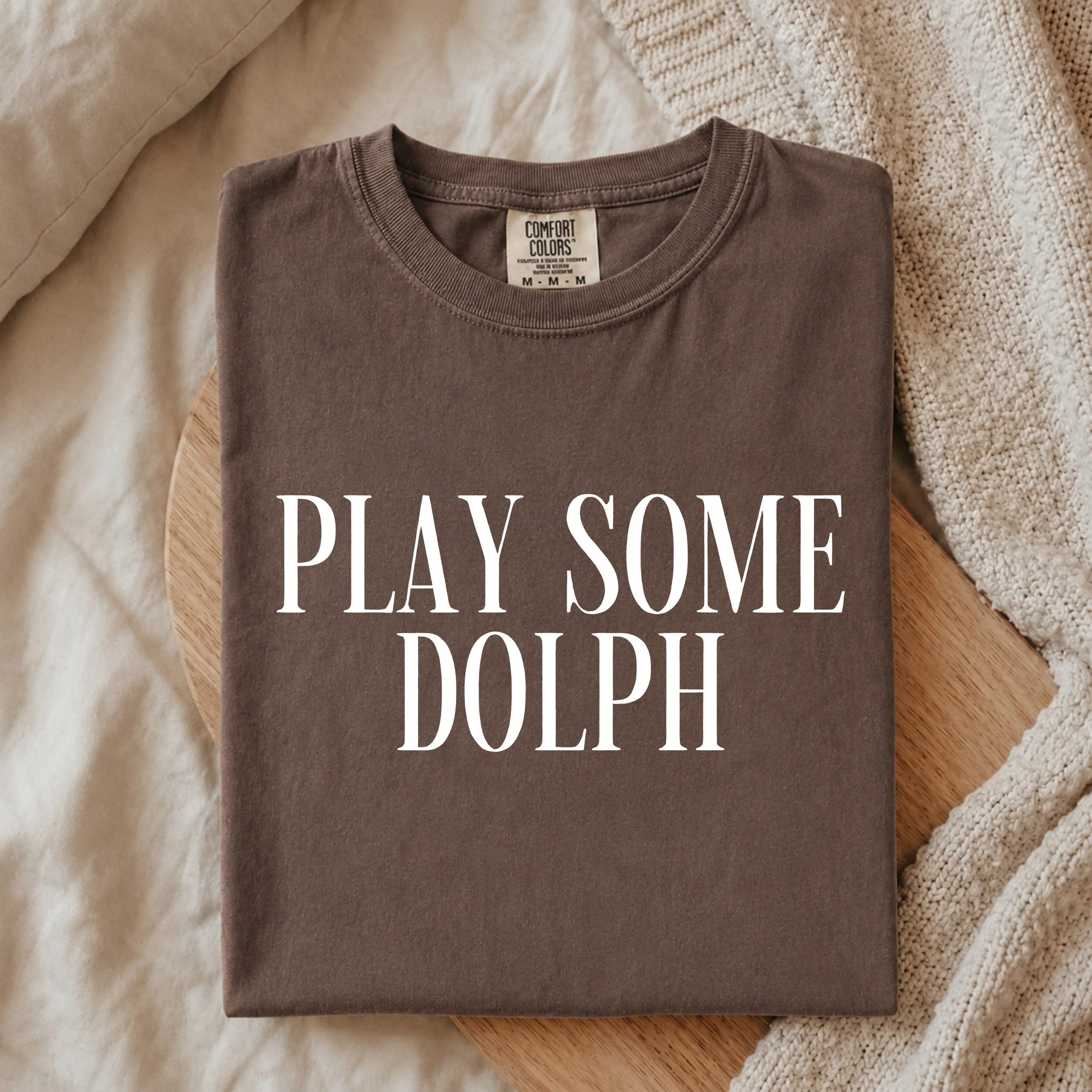 Comfort Colors Play Some Dolph T-Shirt, Funny Rap Music Tee, Retro Hip Hop Graphic Shirt, Young Dolph Tribute Shirt, Cool Gift for Rap Fans