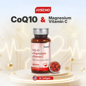 JOSEND Advanced 3-in-1 CoQ10 Complex | Supports Heart Performance, Cellular Energy, and Immune Defense | 60 High-Absorption Softgels