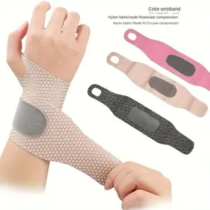 5pcs Adjustable Wrist Guards, Ultra-Thin Breathable Skin-Friendly Wrist Protectors, Washing Machine Washable, Lightweight Support for Carpal Tunnel, Sports Injury Prevention and Recovery