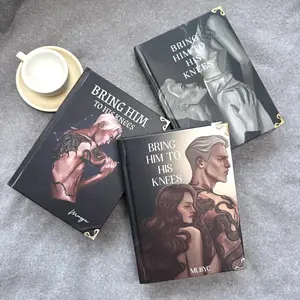 Bring Him To His Knees Custom Hardcover with Dragon Tattoos Art