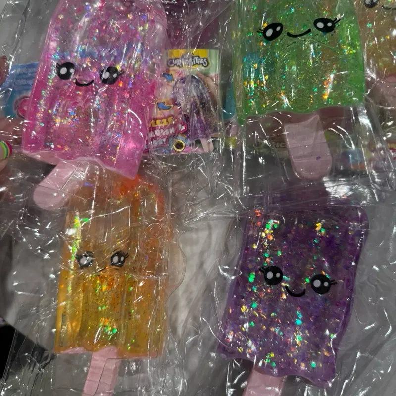 Glitter Ice Pop Squishy Stress Toy