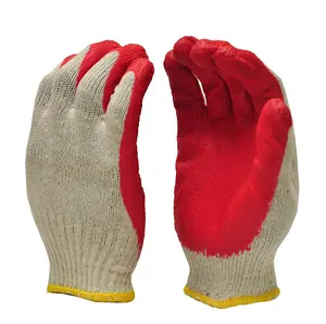 240 pairs red work glove better grip apply for general purpose, construction