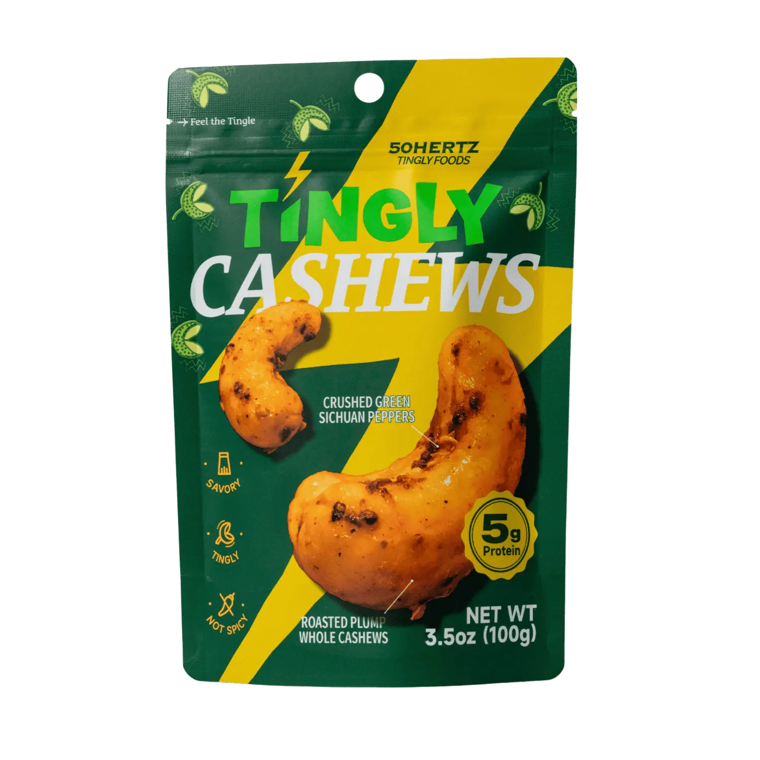 Tingly Sichuan Pepper Cashew (3.5oz)