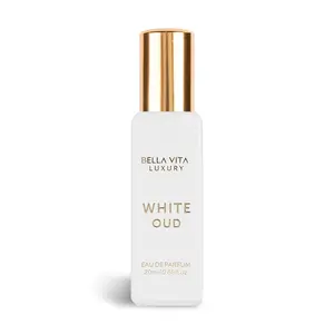 BellaVita Luxury's White Oud Unisex Eau De Parfum - 20 ml | Orange, Freesia & Oud | Cruelty Free & Vegan | Long Lasting | Mini Perfume-0.7 Fl.oz. BellaVita Luxury's White Oud Unisex Eau De Parfum - 20 ml | Orange, Freesia & Oud | Cruelty Free & Vegan | Long Lasting | Mini Perfume-0.7 Fl.oz.