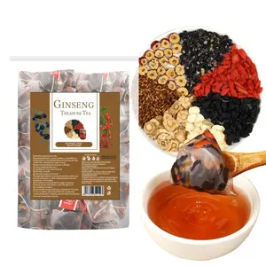 Kidney tea formula Ginseng Six treasure tea te divina, maca root, Goji berries, turmeric kidney formula ginseng eight treasure Cleanse Detox Caffeine-Free Tea