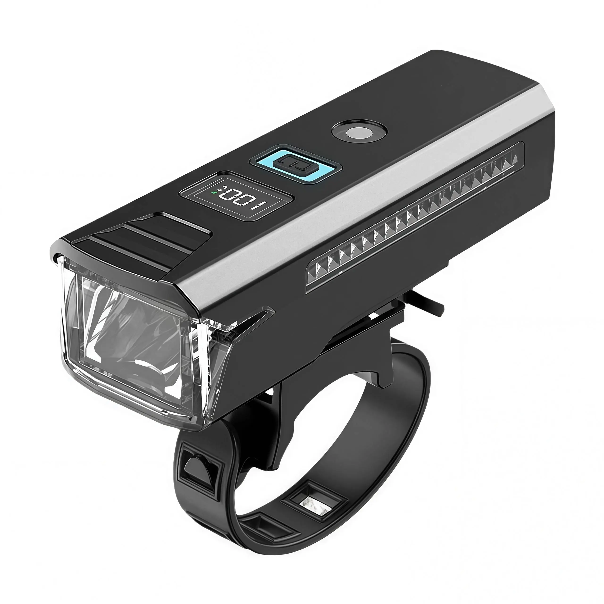 LED Bicycle Light Cycling Flashlight High Lumens Super Bright 3 Modes USB Rechargeable 1200 mAh Front & Rear Bike Headlight for Road Mountain Night Riding