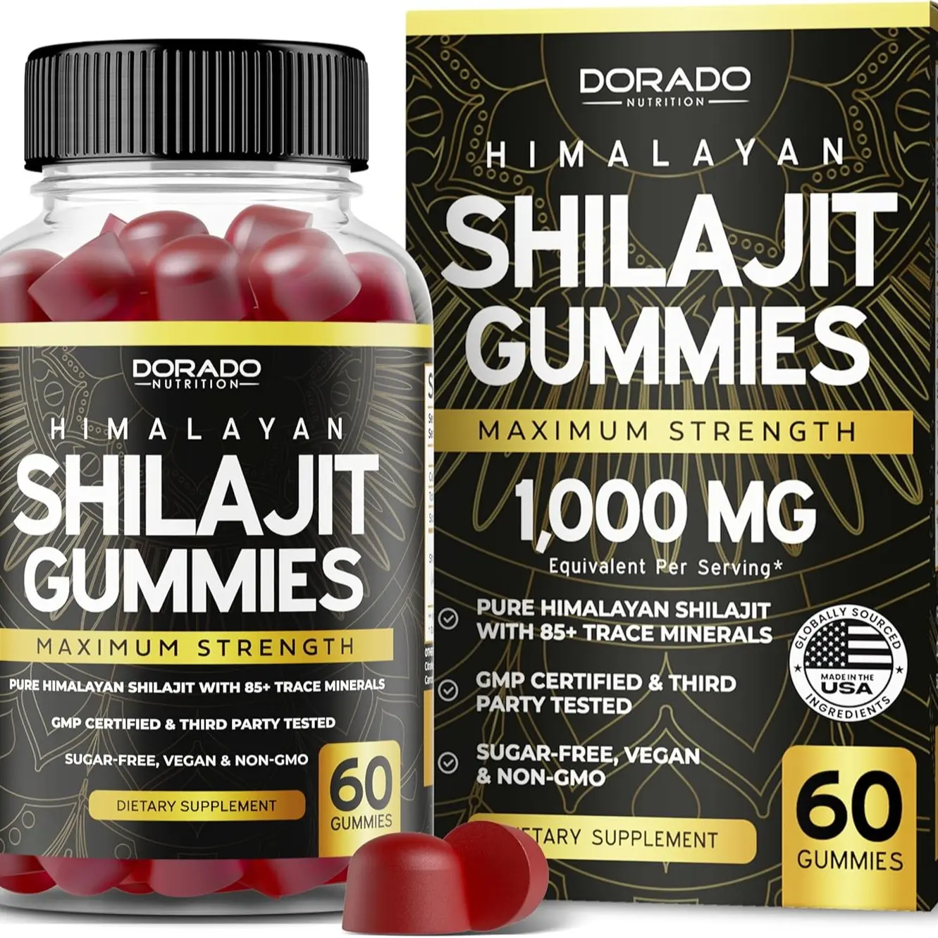Shilajit Gummies -60 Count 