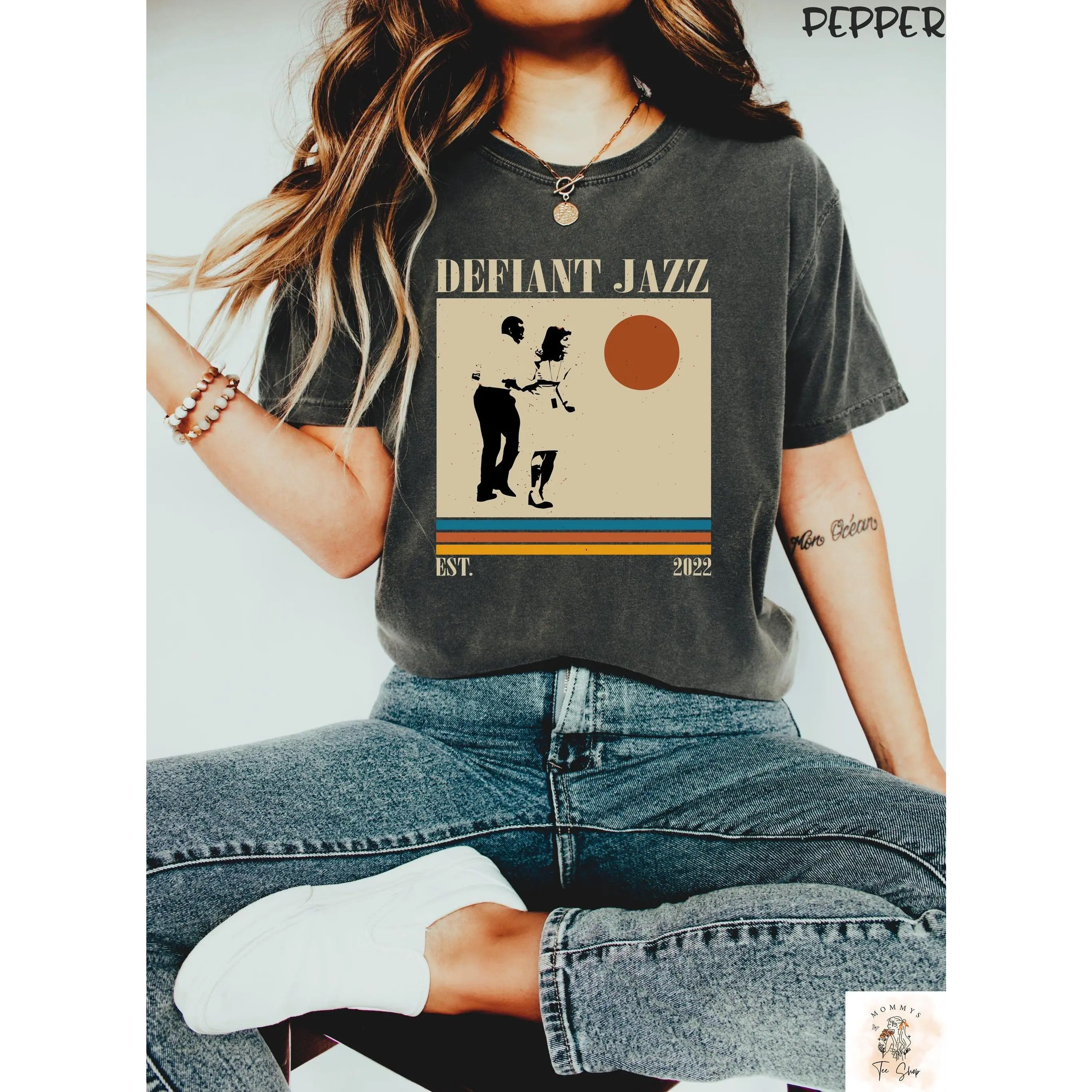 Comfort Colors® Defiant Jazz TShirt, Severance TV Show Tee, Retro Sci-Fi Fan