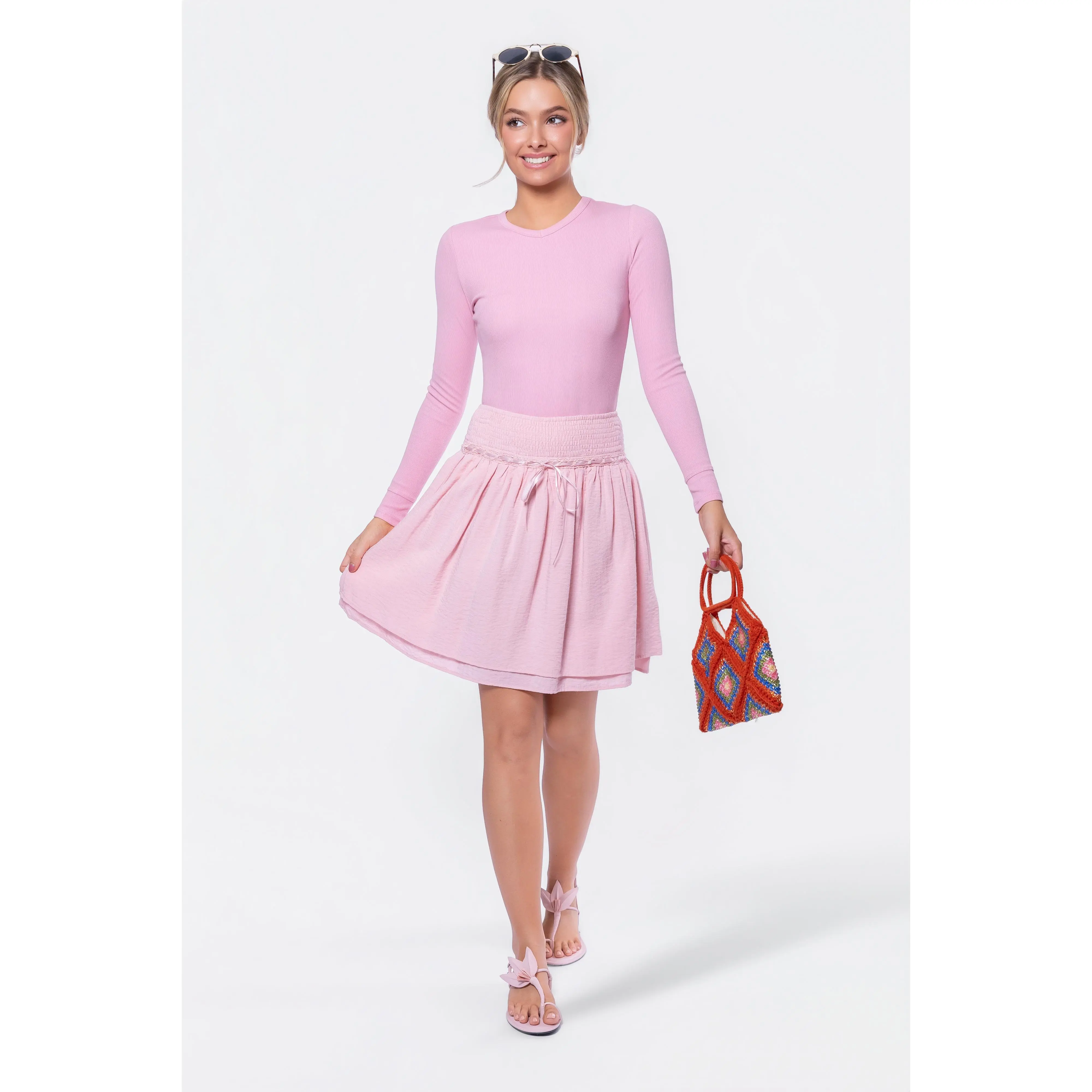 Avery Skirt 20" (Pink)
