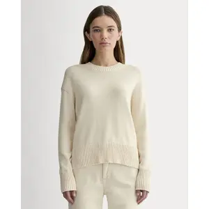 The Boxy Sweater in Everyday Cotton