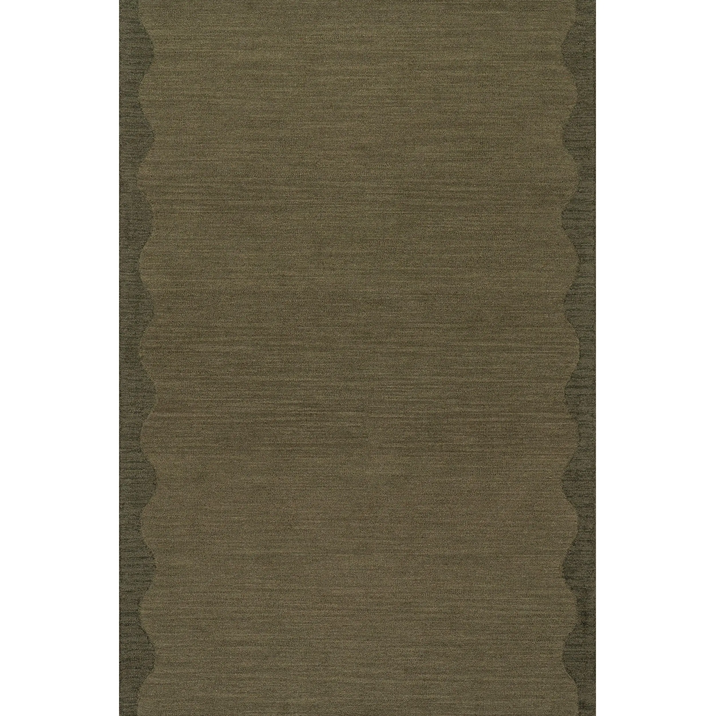 Nate Berkus Ondine Solid Wool Cozy Area Rug - Home Decor Piece, Indoor Floor Covering, Living Room Mat, Entryway Accent for Cozy Warmth
