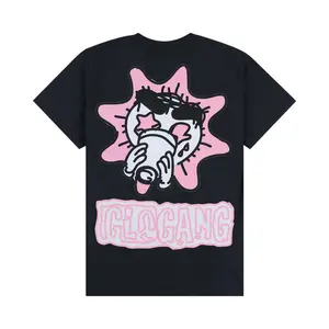 High Street Oversized Doodle Glo Sun Logo T-Shirt for Couples