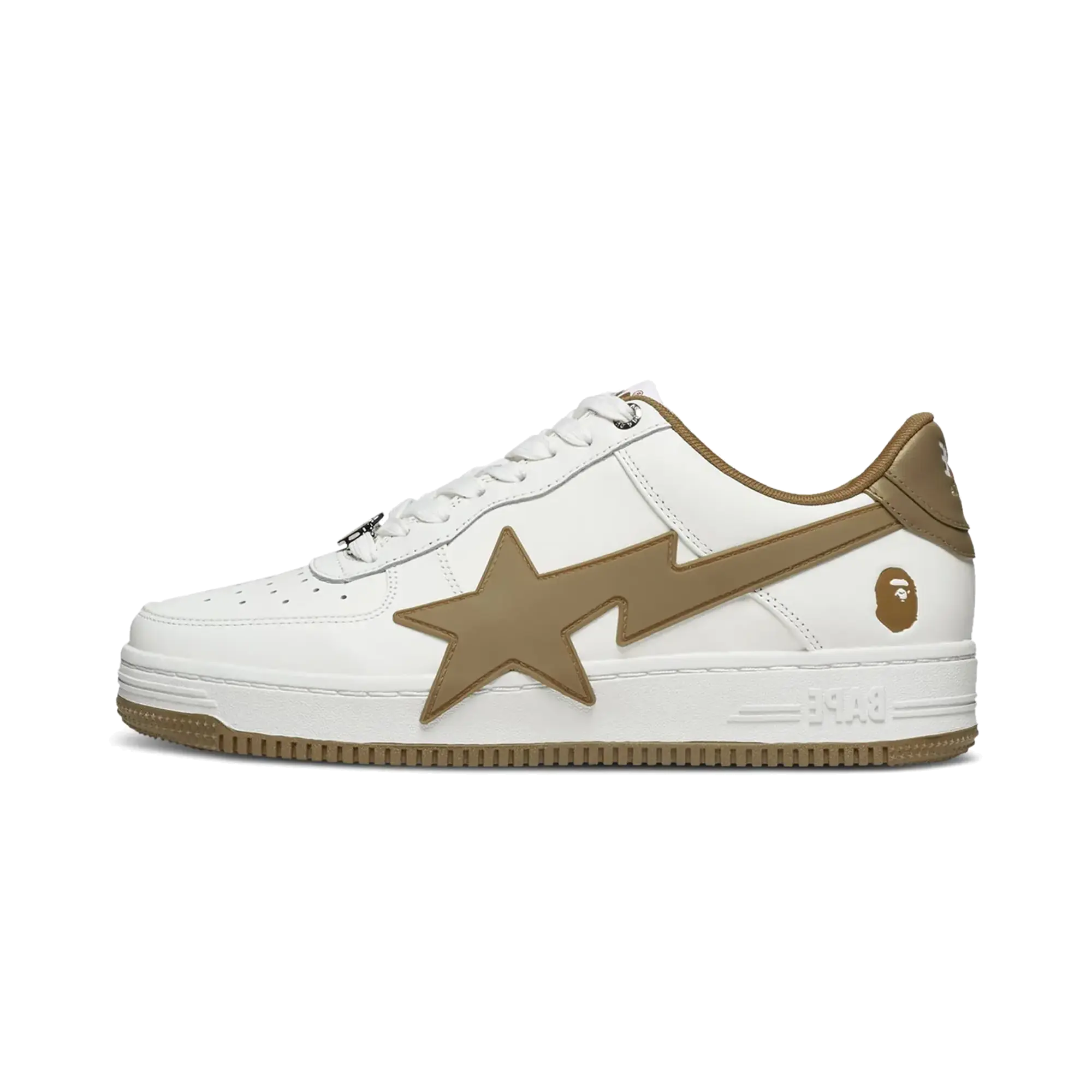 Bapesta Os 2 "White / Beige" 1K20191314 BEI