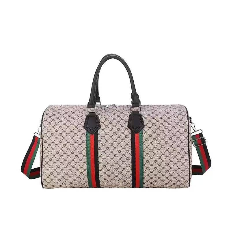 Waterproof Large Capacity Duffle - Durable Travel Luggage for Weekends, Gym & Daily Use (Unisex, Light Beige)