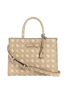 GUESS Female Silia Peony Dual Compartment Tote