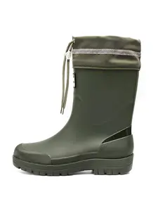 Spring New Men's Water Shoes, Anti-Slip Rubber Boots, Comfortable Waterproof Rain Boots, Casual Patchwork Design for Outdoor Camping Fishing Gardening Walking