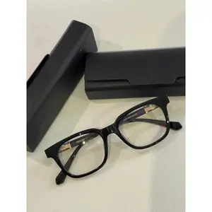 Square Eyeglasses Frame – Black & White Full-Rim Design| Unisex Fashion Accessory for Daily Wear or Gift Hot 2025