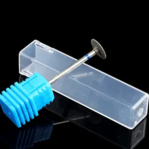 Ceramic Milling Cutter Manicure Nail Drill Bits Electric Nail Files Blue Grinding Bits Mills Cutter Nail Art Tools Accessories Pedicure Care Tool
