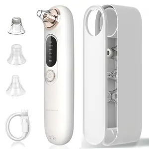 Electric Blackhead Remover, Blackhead Cleaning Instrument, USB Rechargeable Vacuum Pore Cleaner, Facial Beauty Instrument, Facial Skin Care Instrument for Women & Men