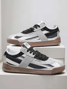 Men's Trendy Comfortable Skate Shoes, Fashion Breathable Al-Gon Shoes, Versatile Casual Sports Sneakers, Stylish Low-Top Design