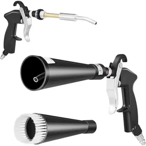 Tornado Car Cleaning Gun, Air Dryers, Blowers & Blades, Tornado Air Gun, Tornado Dry Cleaning Gun,Use with Air Compressor, Quickly Blowing Out Dirt (2 Nozzle)