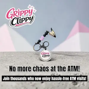Grippy Clippy Card Grip Tool | Easy ATM Card Removal | Perfect for Long Nails