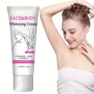 Brightening Cream for Face and Body, Gentle Formula, Moisturizing Effect, Suitable for Men and Women, 50g/1.76 Oz, Hydrating
