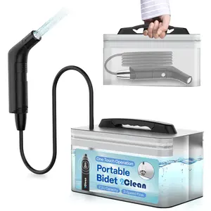 2Clean Portable Bidet for Travel and Personal Care - Electric Bidet for Men and Women with Portable Spray Feature