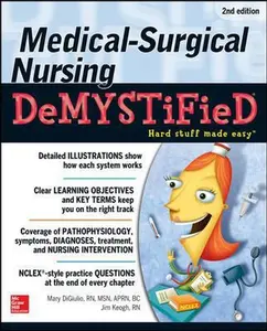 USED-Medical-Surgical Nursing Demystified, Second Edition by Digiulio, Mary (Paperback)