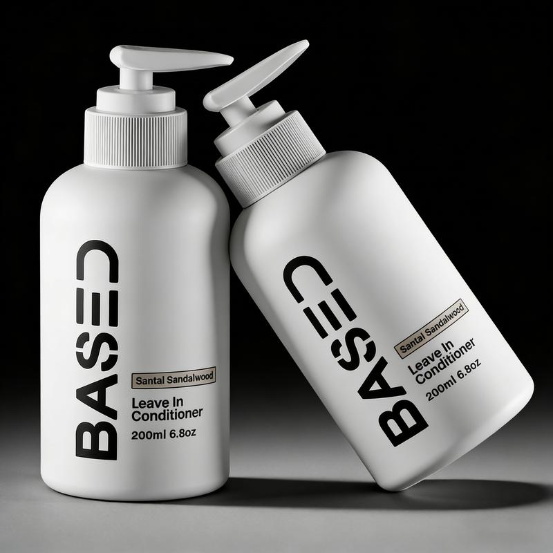BASED 2-Piece Leave-in Conditioner | Instant Hydrate, Frizz Control, Smooth Manageable Texture for All Hair Types