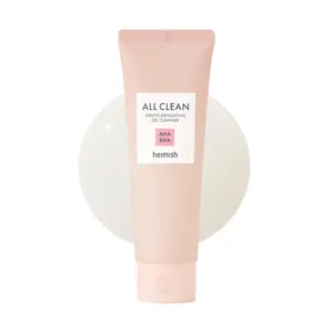 [Heimish] All Clean Gentle Exfoliating Gel Cleanser 130ml/4.3fl.oz, Daily Gentle Low pH Gel, Exfoliating with AHA, BHA
