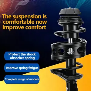 New Universal Car Shock Absorber Buffer Rubber Ring, Suspension Spring Protector, Body Lift, Chassis Protection, Noise Reduction Accessories