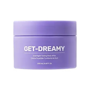 GET-DREAMY Overnight Body Care Whip - Clinically Proven to Help Tone Loose Skin, Nourishes with Milk Thistle Moisturizers