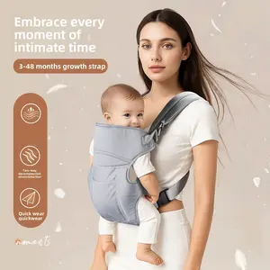 Baby Carrier Backpack Lightweight Strap, Newborn Sling Carriers, Adjustable Ergonomic Baby Carrier for Newborns to Toddlers, Suitable for 7-22 Lbs, Horizontal and Vertical Carry