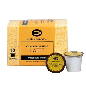 Caramel Vanilla Latte Flavored Coffee Pods