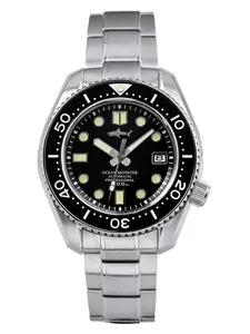 Heimdallr 200m Waterproof Men's Dive Watch, Analog Dial, 316 Stainless Steel, Sapphire Crystal, Mechanical Movement, Sporty Design, Luxury Timepiece