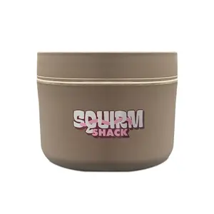Squirm Shack Insulated Fishing Bait Container, Stainless Steel, Live Bait Storage, Nightcrawler Box, Bait Bucket, Durable, Keeps Bait Fresh and Alive