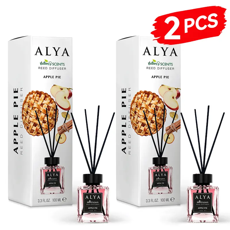 2 PCS Apple Pie Scents-Reed Diffuser