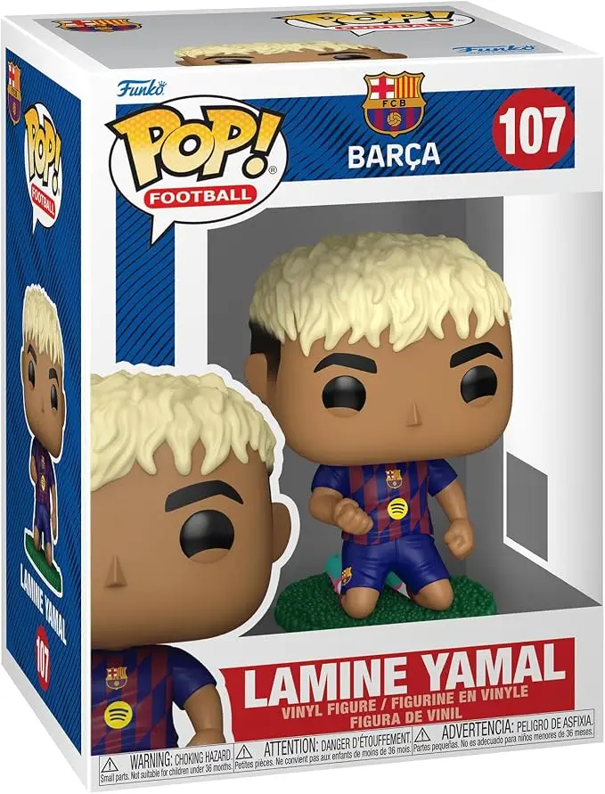 Funko Pop! Football - Lamine Yamal #107 Collectible Pop Vinyl Figure