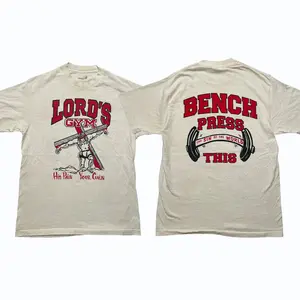 Vintage 90's Lord's Gym His Pain Your Gain Graphic T-Shirt, Jesus Tee, men gifts