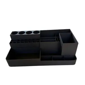 3D Printed Desk Organizer PLA Multifunctional Tool Holder for Office Workshop with Multiple Compartments and Storage Slots