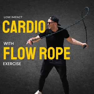 Exercise Jump Rope – 500g (1.10lb) Weighted Jump Rope for Cardio, Boxing, HIIT & Upper Body Fitness – Adjustable Double Woven Workout Rope for Men, Women, Beginners – Indoor & Outdoor Use