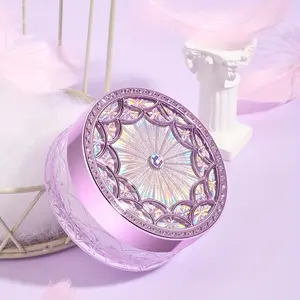 Maco Andi Radiant Purple Light Skin Beautifying Setting Powder, Long-Lasting Oil Control for a Flawless Everyday Makeup Look