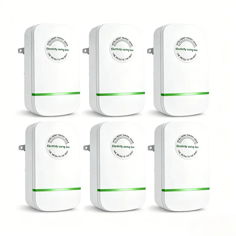 2026 New Power Saver Voltage Stabilizer - 1pc, US Surge Protector Flat Plug, Plug in Module, 90-250V Wide Voltage Input, Sturdy Hard Outer Shell, Easy to Use Outlet, Green Light Signal, Home Electrical Equipment Fits Small Gadgets