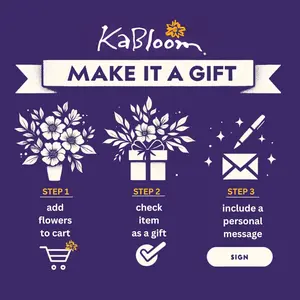 KaBloom Flowers - Valentine Collection - Tranquil Sympathy Breeze Bouquet of 5 Pink stargazer lily With Vase - Gift for Birthday, Get Well, Thank You, Valentine, Mother’s Day Fresh Flowers