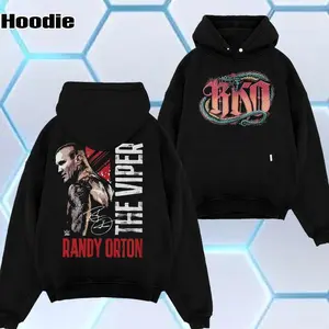 WWE 2026 - Randy Orton “The Viper” World Champion , Oversize Unisex Acid Wash Tee , WWE Legend Streetwear , Cotton , Graphic Tee T-Shirt Hoodie Sweatshirt Wash , Classic , Fan Gift Top Fabric Menswear Casual Wrestling Crew Neck IRZ
